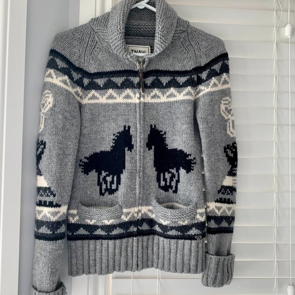 Aritzia Sweaters - TNA Wool Grey Sweater